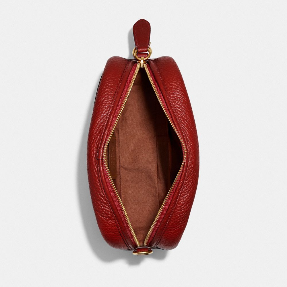 Camera Bag In Signature Canvas With Heart Print