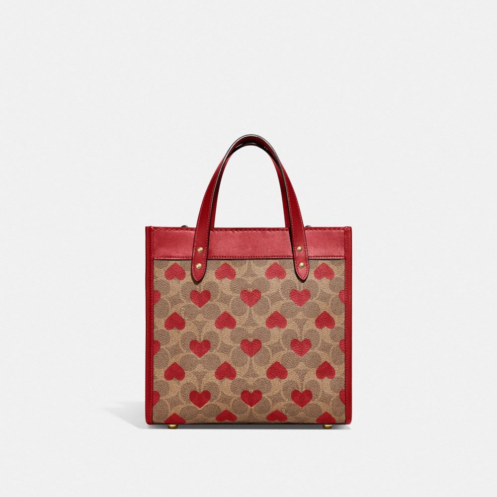 Coach, Bags, Coach Heart Print Bag