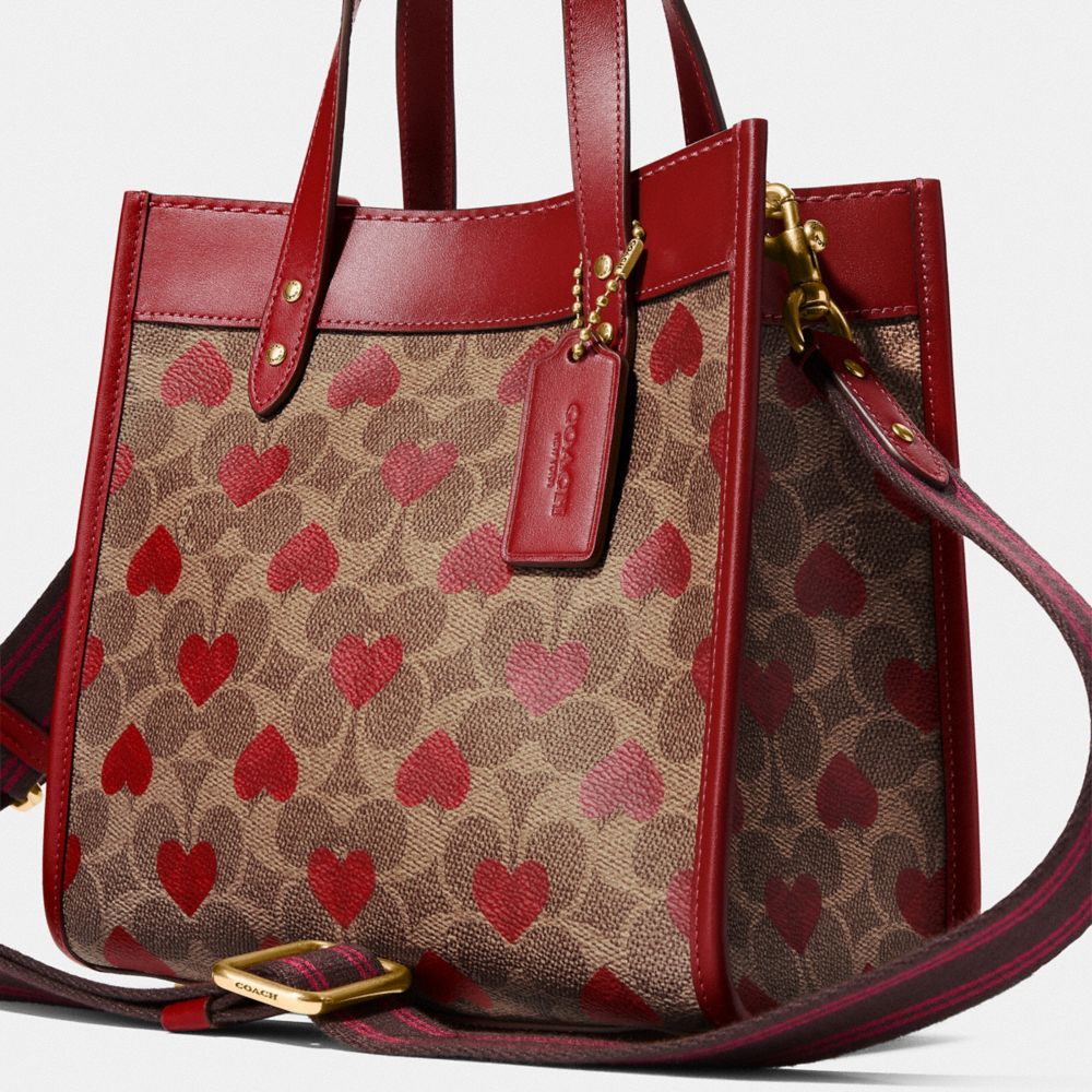 COACH Field Signature Carriage Coated Canvas & Leather Tote in