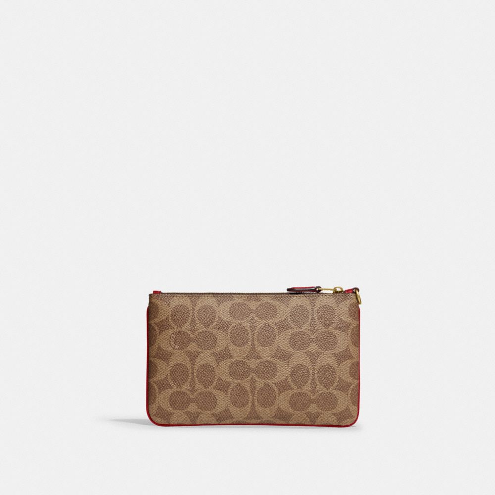 COACH® | Lunar New Year Small Wristlet In Signature Canvas With 