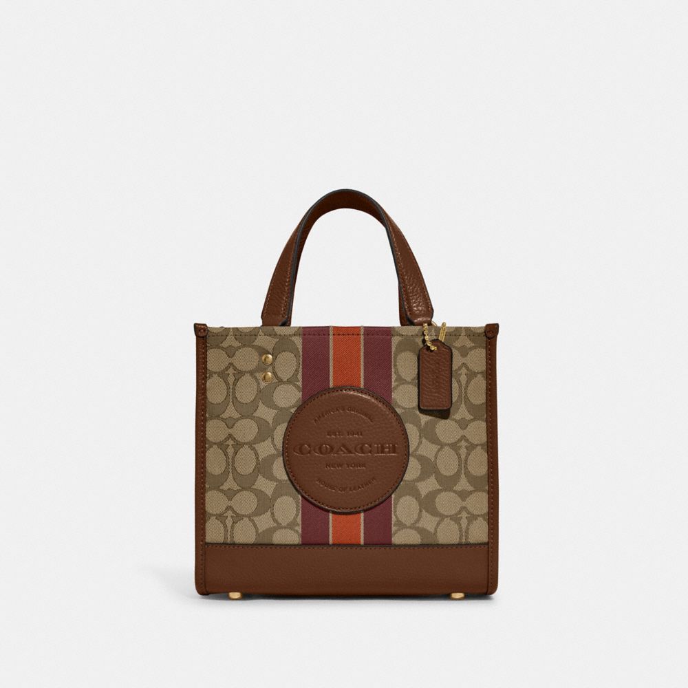 COACH OUTLET® | Dempsey Tote 22 In Signature Jacquard With