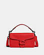 COACH®,SOFT TABBY MULTI CROSSBODY BAG,Smooth Leather/Pebble Leather,Small,Sport Red,Front View