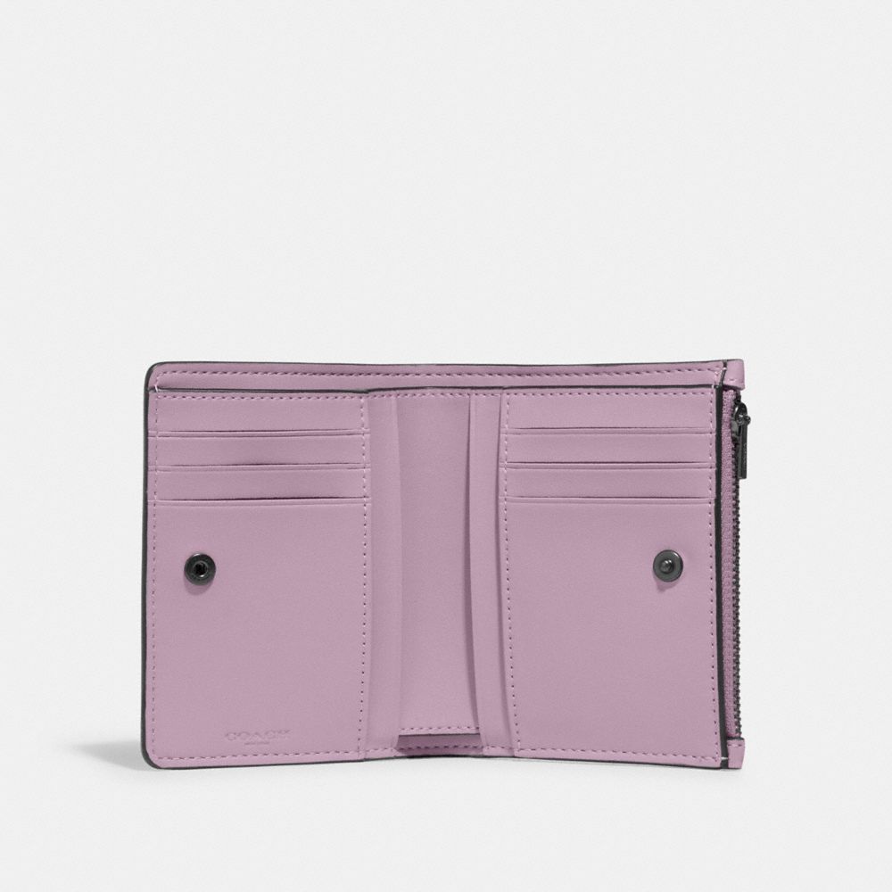 COACH®,Bifold Snap Wallet,,Inside View,Top View
