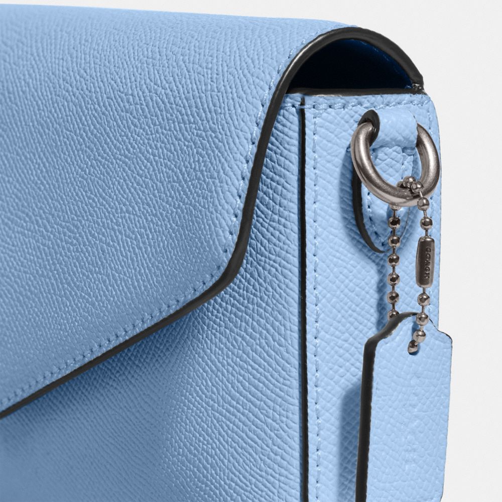 Coach clutch online blue