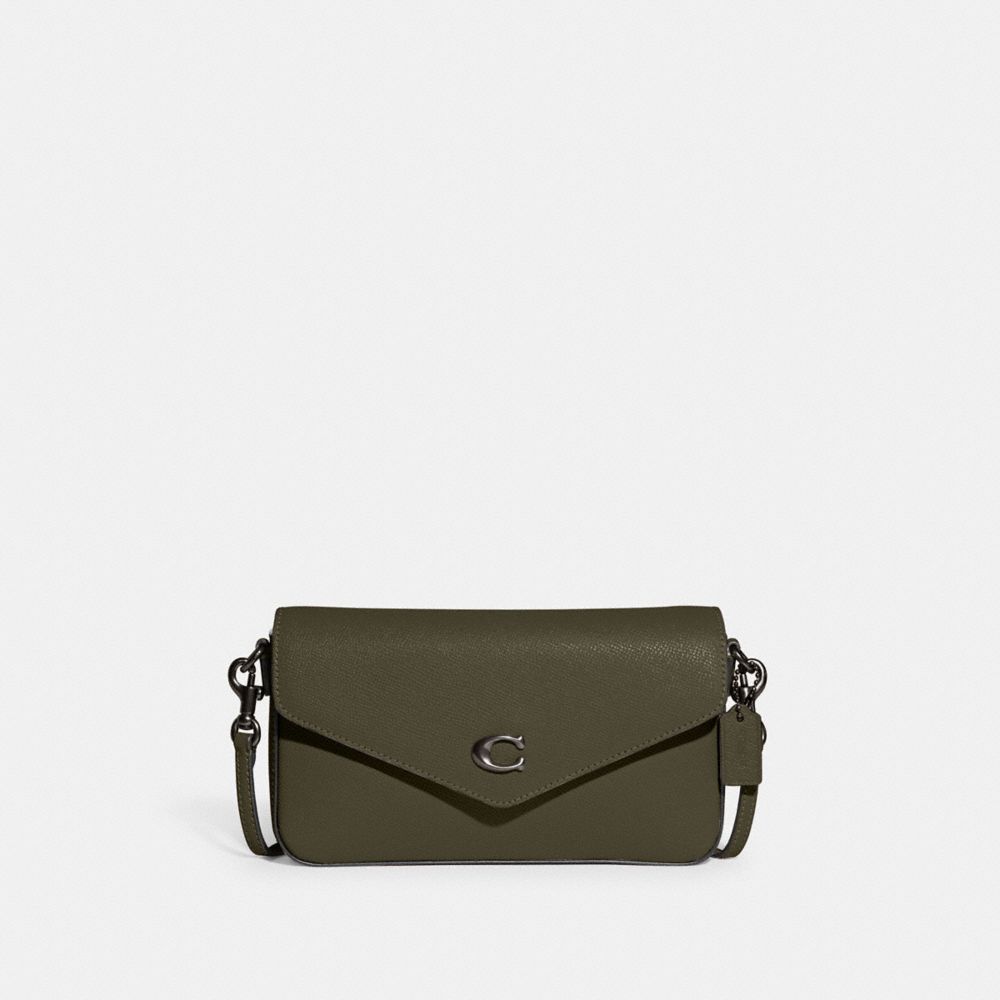 COACH®,Wyn Crossbody Bag,Leather,Crossbody,Logo,Metal,Casual,,Front View