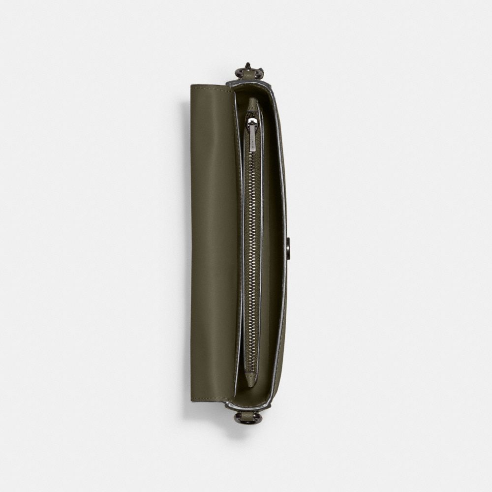 COACH®,Wyn Crossbody Bag,Leather,Crossbody,Logo,Metal,Casual,,Inside View,Top View
