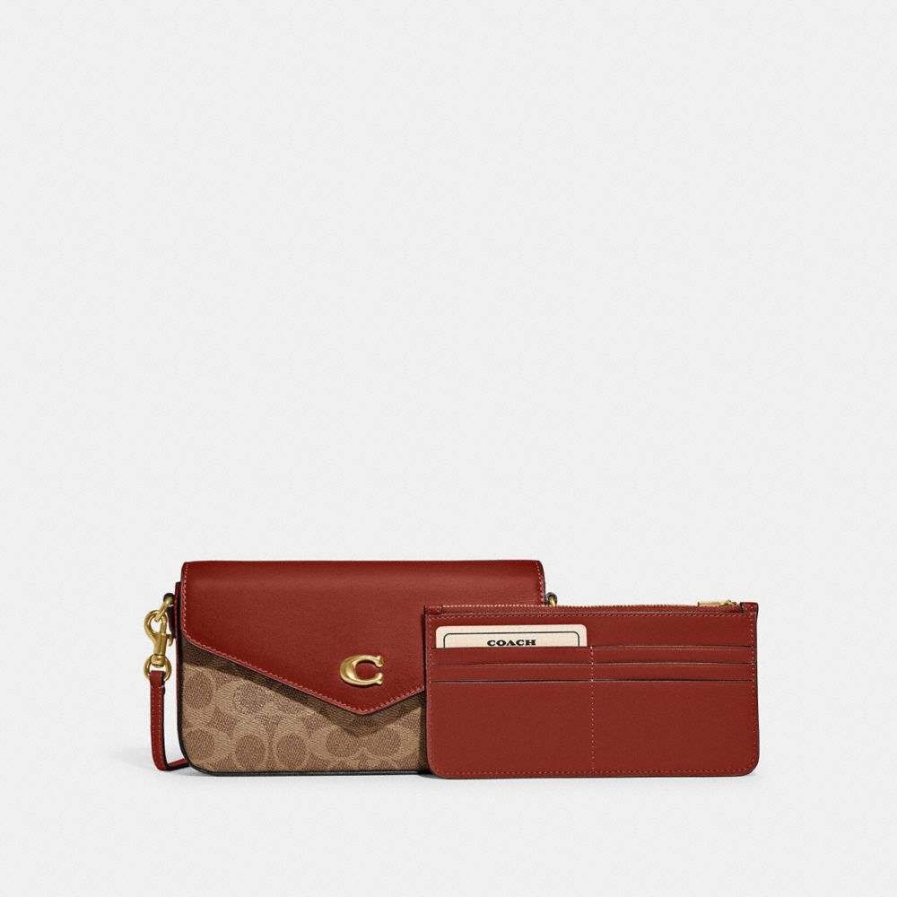 COACH®  Wine Carrier In Signature Leather