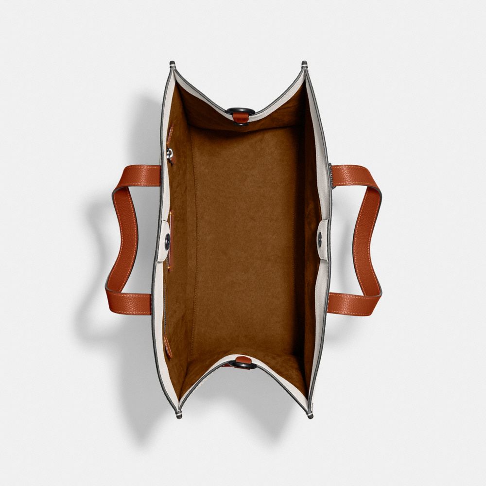 Field Tote Bag 40 With Horse And Carriage Print