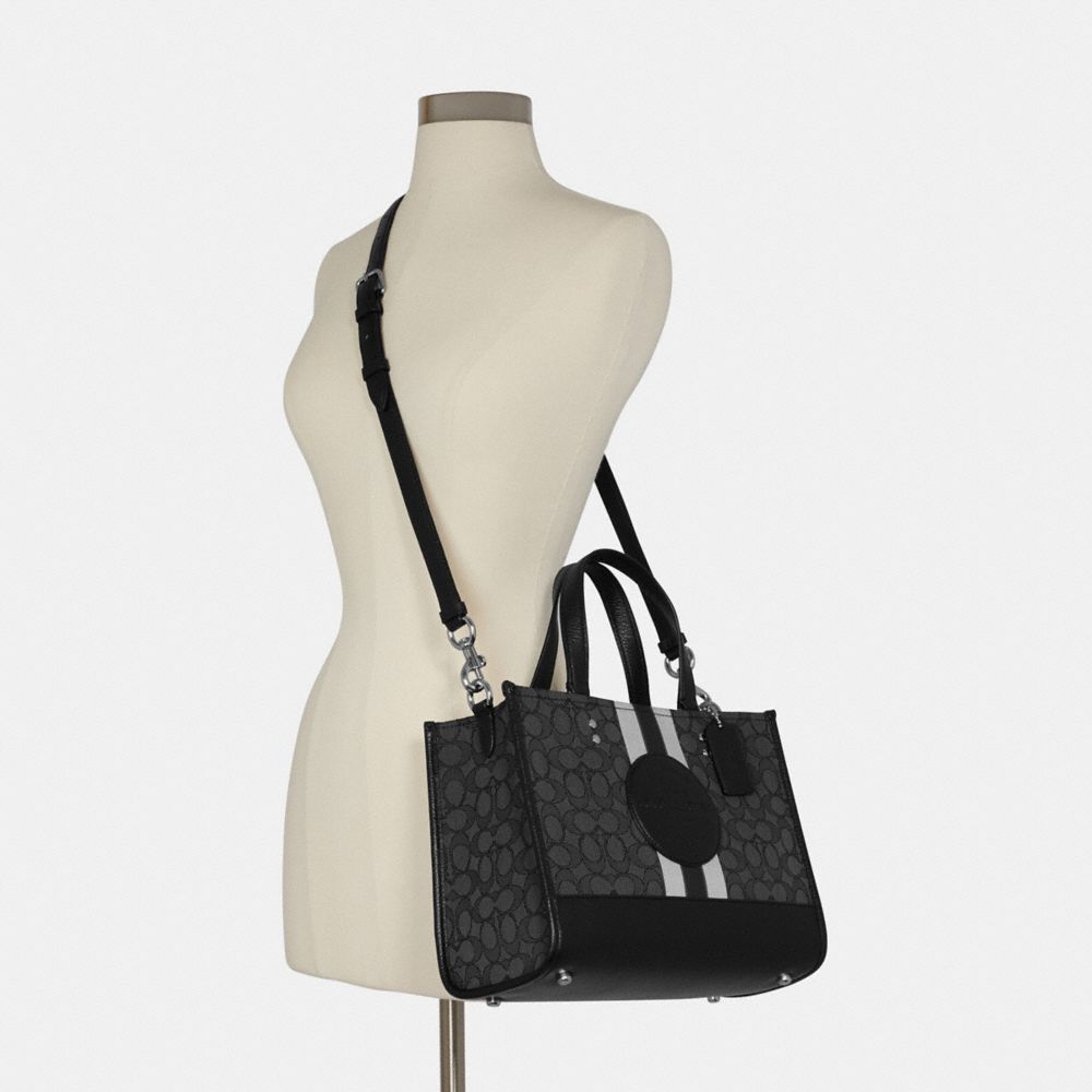 COACH デンプシー キャリーオール ウィズ パッチ レザーバッグ (Coach/ハンドバッグ) C2004 IMBLK【BUYMA】