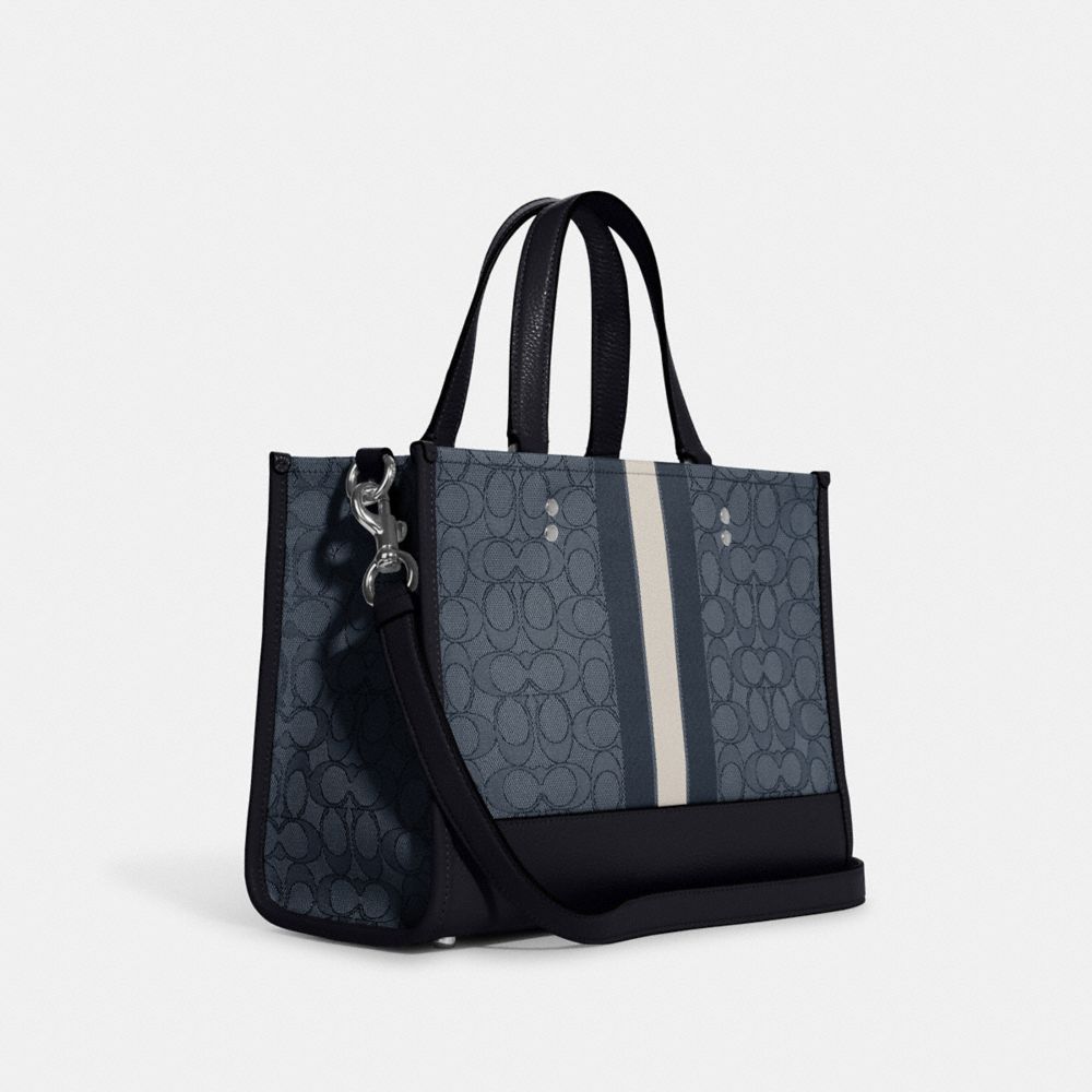 Coach Outlet Disney X Coach Dempsey Tote 22 In Signature Jacquard