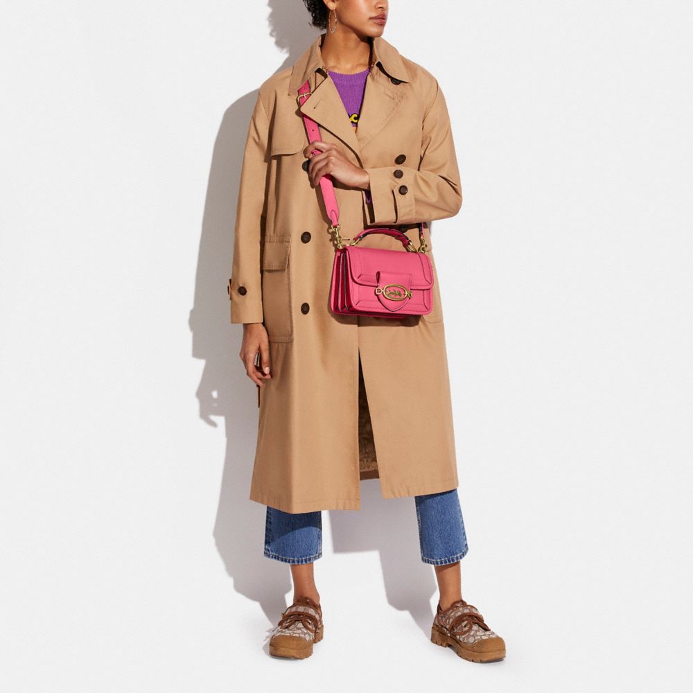 COACH®,Hero Shoulder Bag,,Detail View