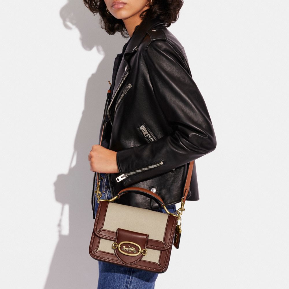 Coach hero discount shoulder bag