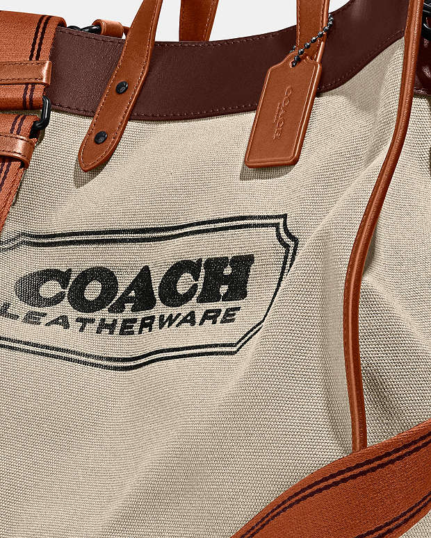 公式】COACH – コーチ | フィールド トート 40 オーガニック コットン