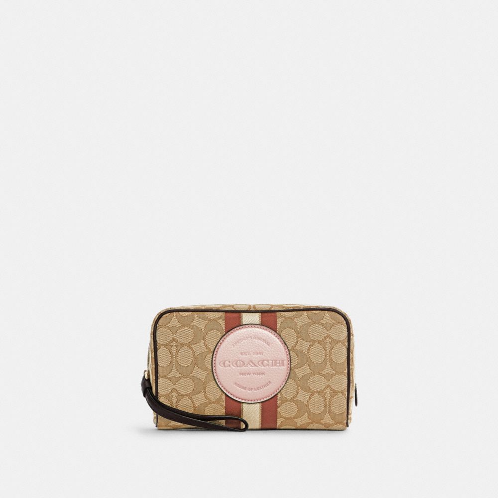 COACH®  Lipstick Holder In Signature Canvas