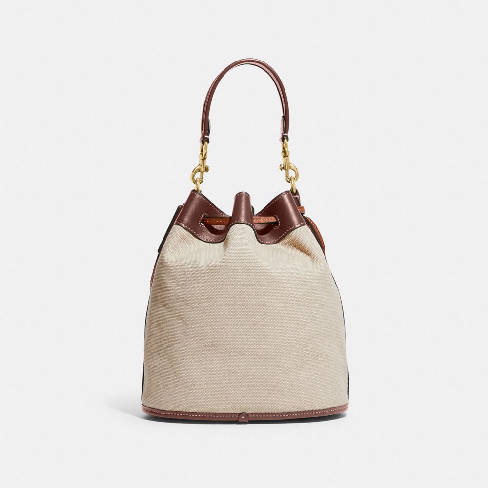 COACH®,フィールド バケット バッグ ウィズ コーチ バッジ,