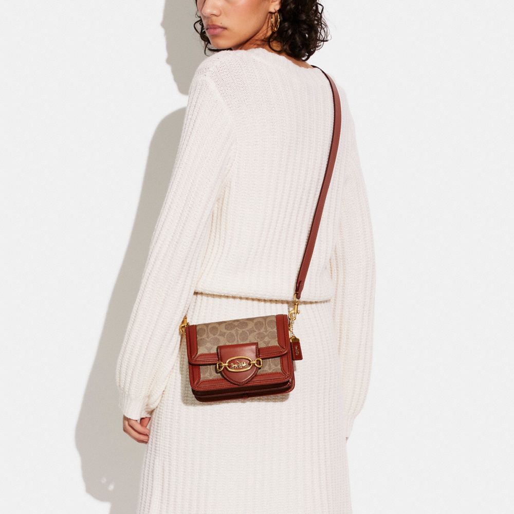 COACH®,Hero Crossbody In Signature Canvas,,Detail View