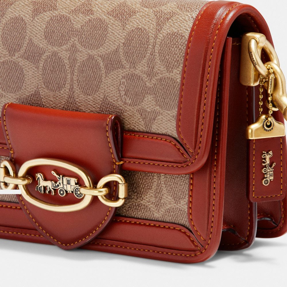 COACH®,Hero Crossbody In Signature Canvas,,Closer View