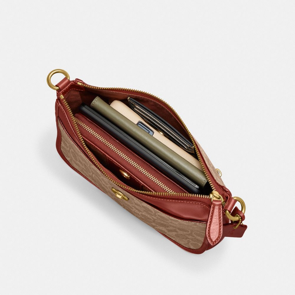 COACH®  Wine Carrier In Signature Canvas