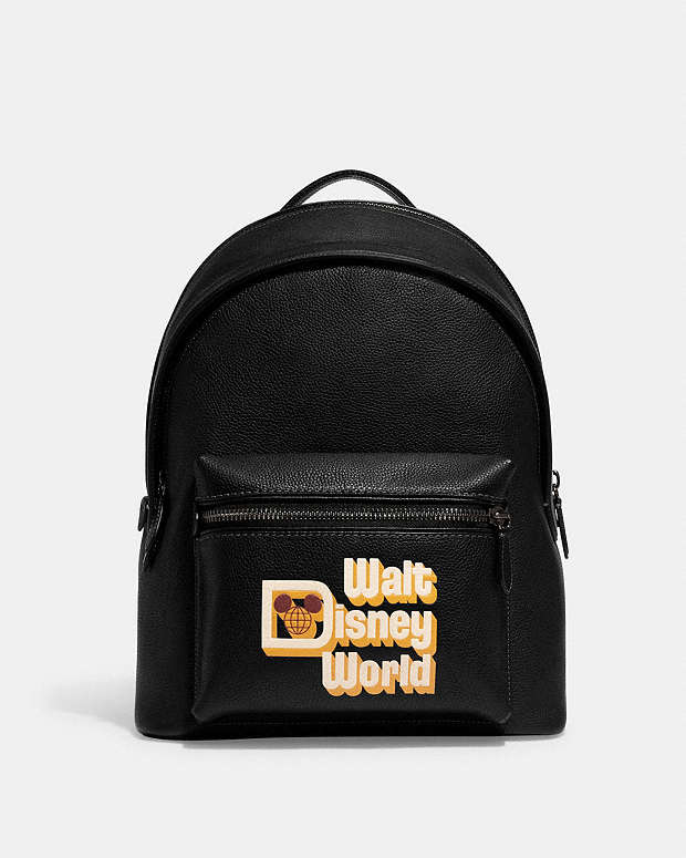 COACH® | Disney X Coach Charter Backpack With Walt Disney World Motif