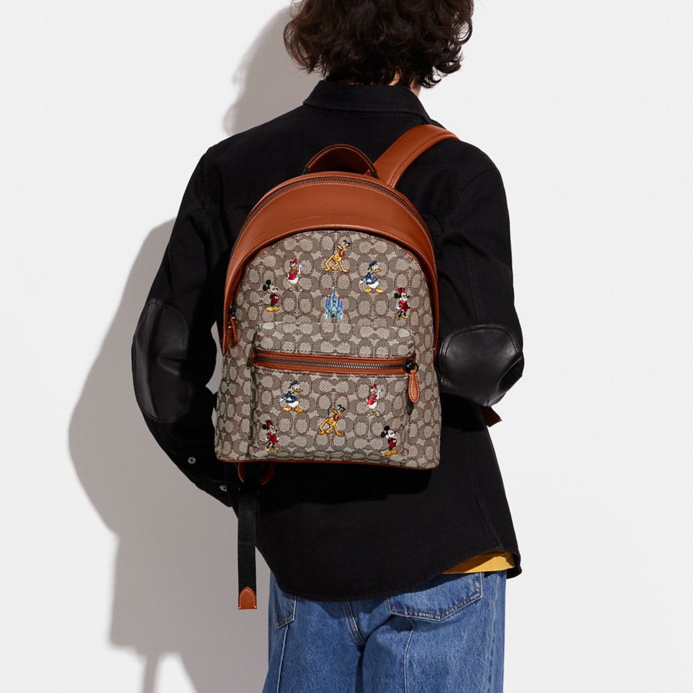 Coach mickey 2025 mouse backpack