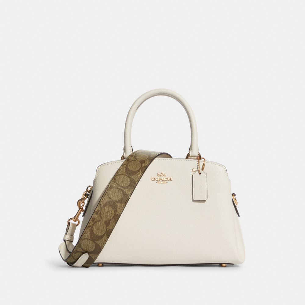 PO) Coach Mini Sierra Satchel in Signature Canvas