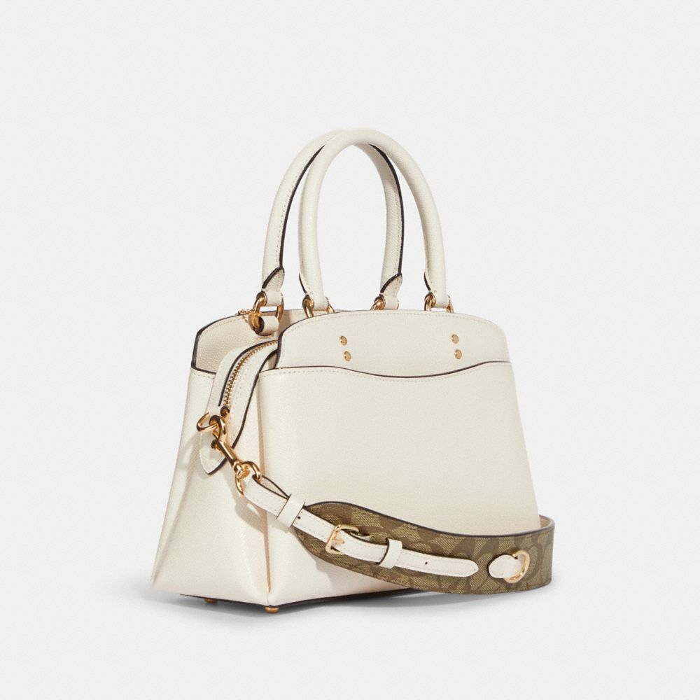 COACH®  Mini Lillie Carryall With Signature Canvas Detail