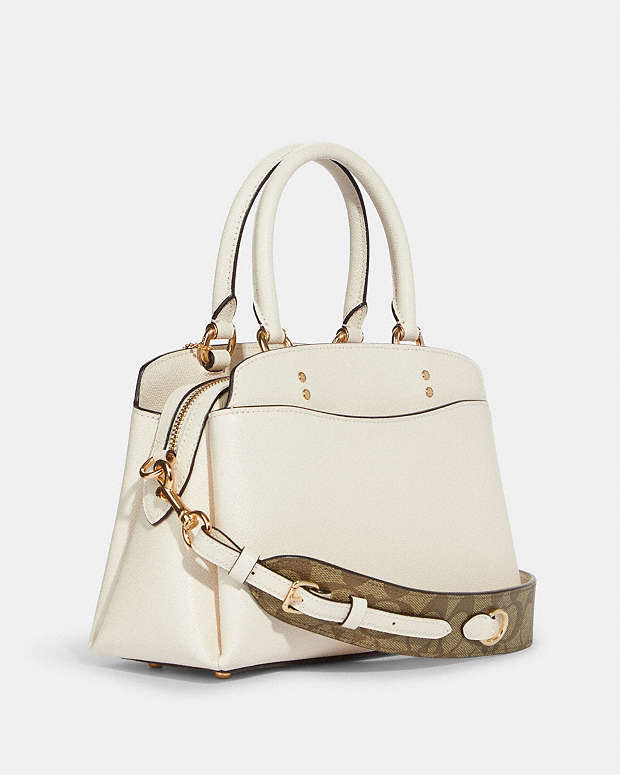 COACH® | Mini Lillie Carryall With Signature Canvas Detail