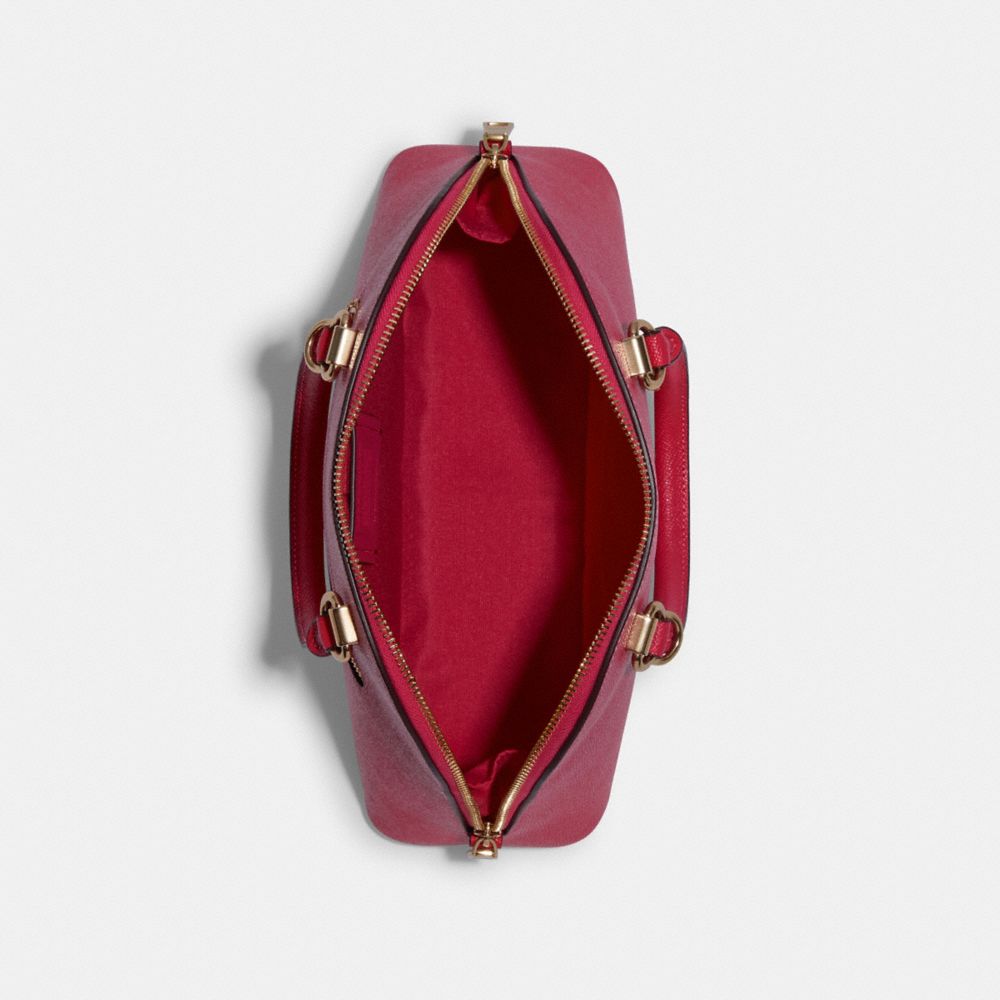 Katy Satchel With Signature Canvas Detail