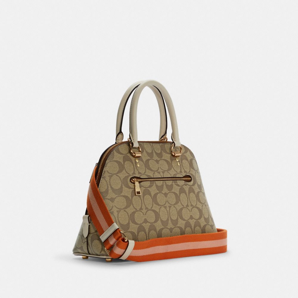 COACH OUTLET®  Katy Satchel In Signature Canvas