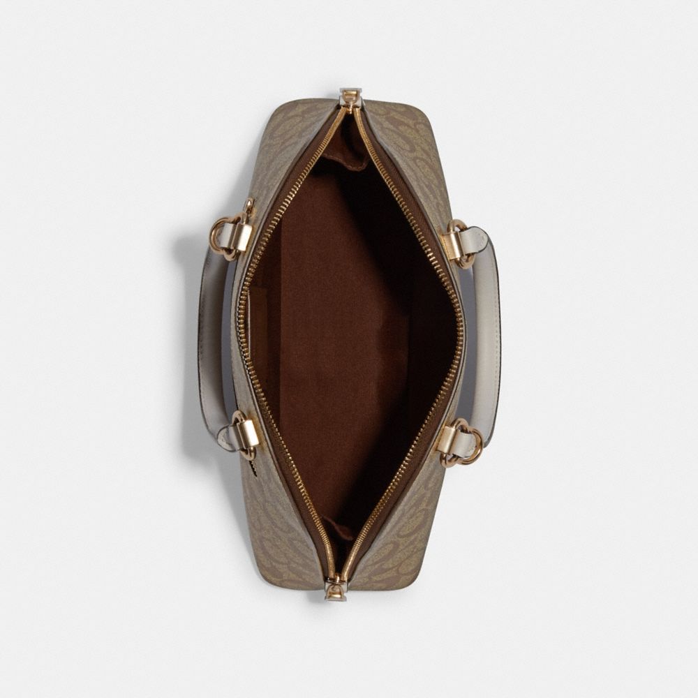 Katy Satchel In Signature Canvas