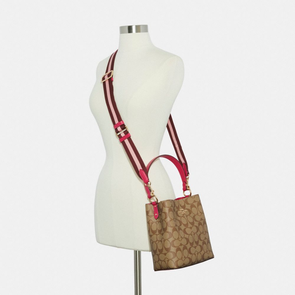 COACH® Outlet  Town Bucket Bag In Signature Canvas