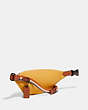 COACH®,DISNEY X COACH CHARTER BELT BAG 7 WITH WALT DISNEY WORLD MOTIF,Polished Pebble Leather,Small,Honeycomb Multi,Angle View