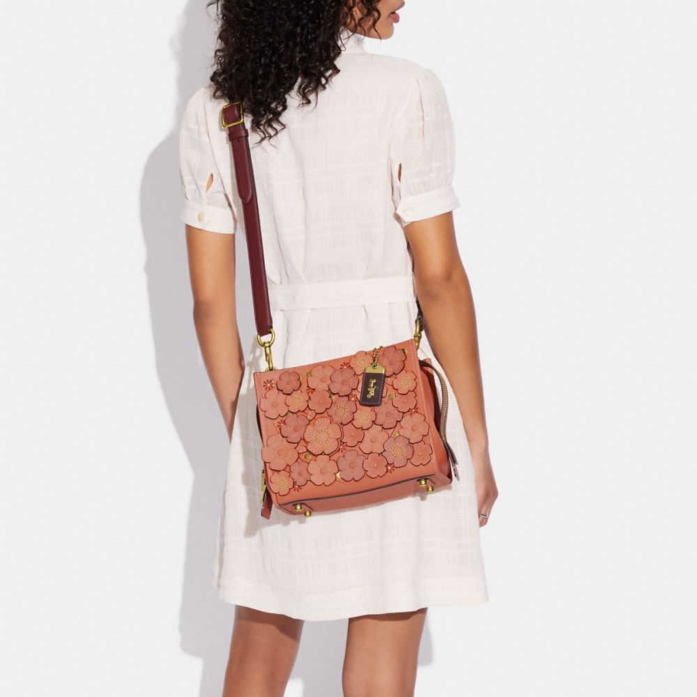 COACH®,Rogue Bag 25 In Colorblock With Tea Rose,,Detail View