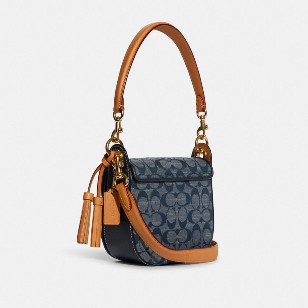 COACH OUTLET®  Kleo Shoulder Bag 17 In Signature Chambray