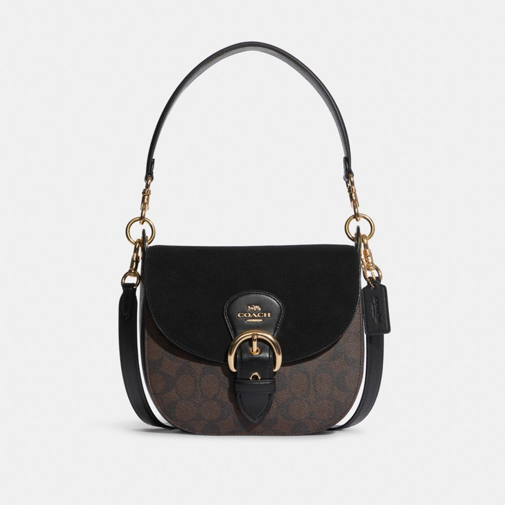 COACH OUTLET® | Kleo Shoulder Bag 23 In Signature Canvas