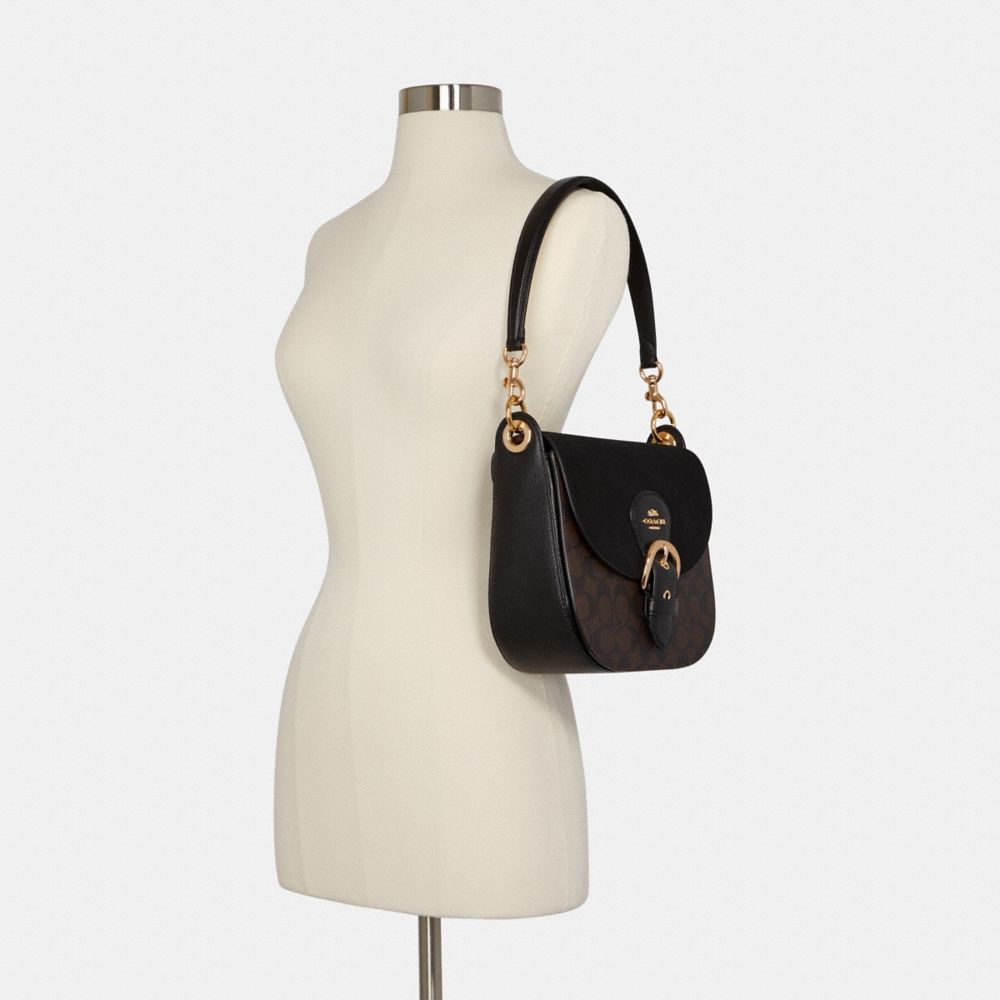 Kleo Shoulder Bag 23 In Signature Canvas