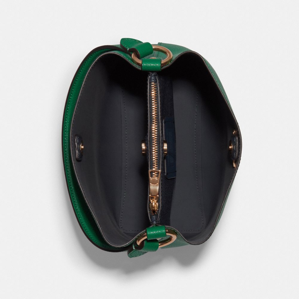 Small Town Bucket Bag With Diary Embroidery