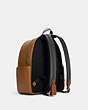 COACH®,COURT BACKPACK,Pebbled Leather,Large,Gold/Penny,Angle View