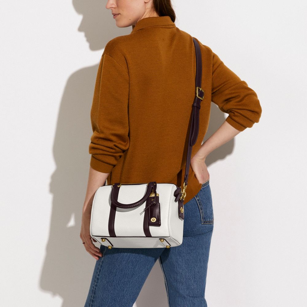 COACH®: Ruby Satchel 25 In Colorblock