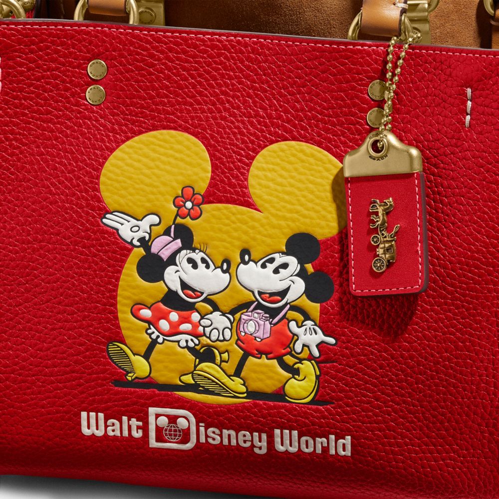 New Coach x Walt Disney World 50th Anniversary Mickey Mouse Bag