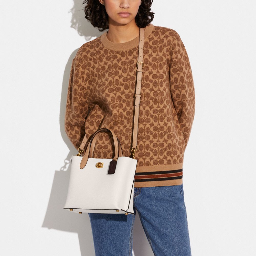 COACH®  Willow Tote In Signature Canvas