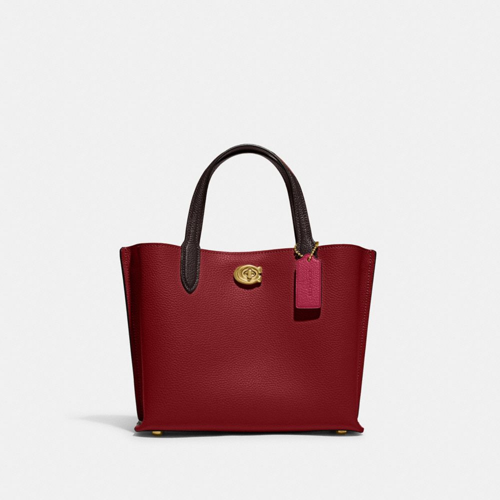 COACH Willow Tote 24 In Colorblock