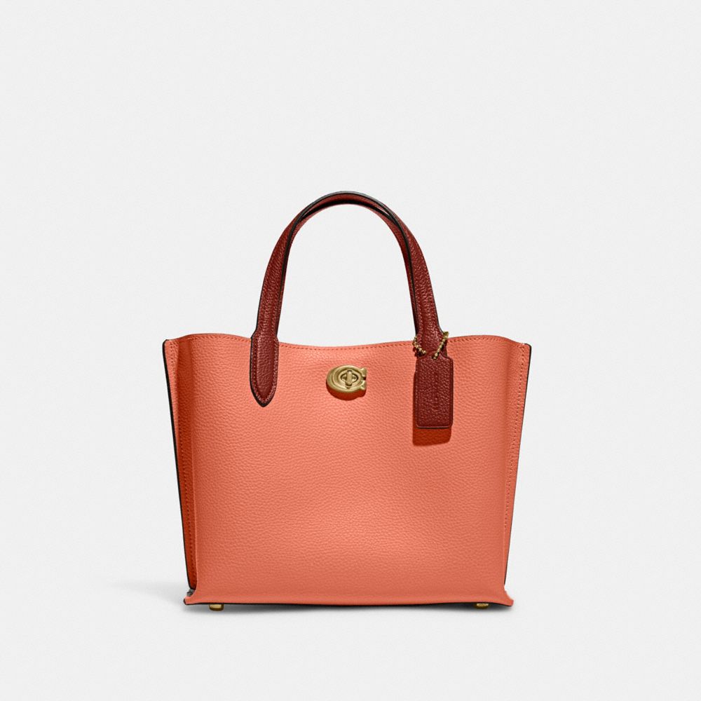 Medium Ziptop Crossbody In Sweet Coral