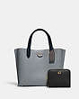 COACH®,Willow Tote 24 In Colorblock & Billfold Wallet,Save on Sets,