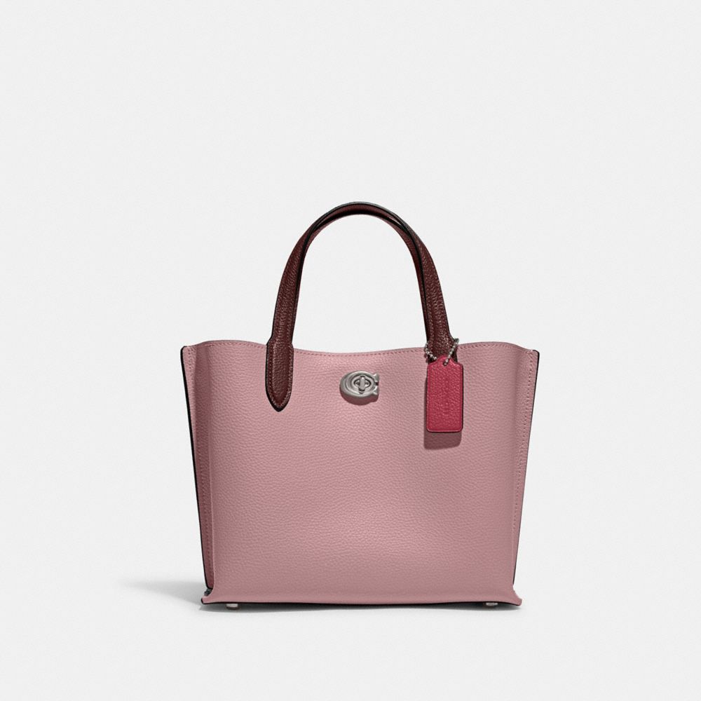 Coach Borsa larga Willow 24 a blocchi di colore