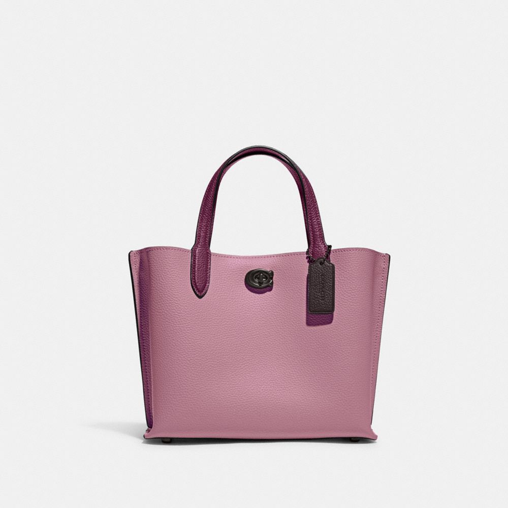 ☆COACH☆Willow Tote 24 colorblock カラーブロック