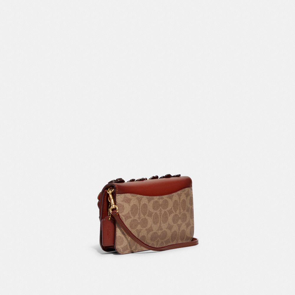 Hayden Signature Coated Canvas Crossbody Bag