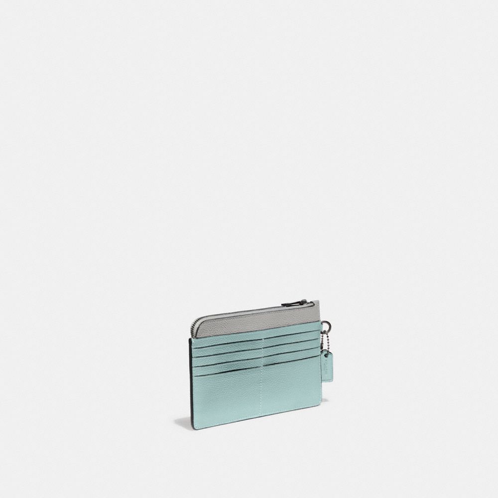 COACH®,L Zip Wristlet In Colorblock,,Angle View