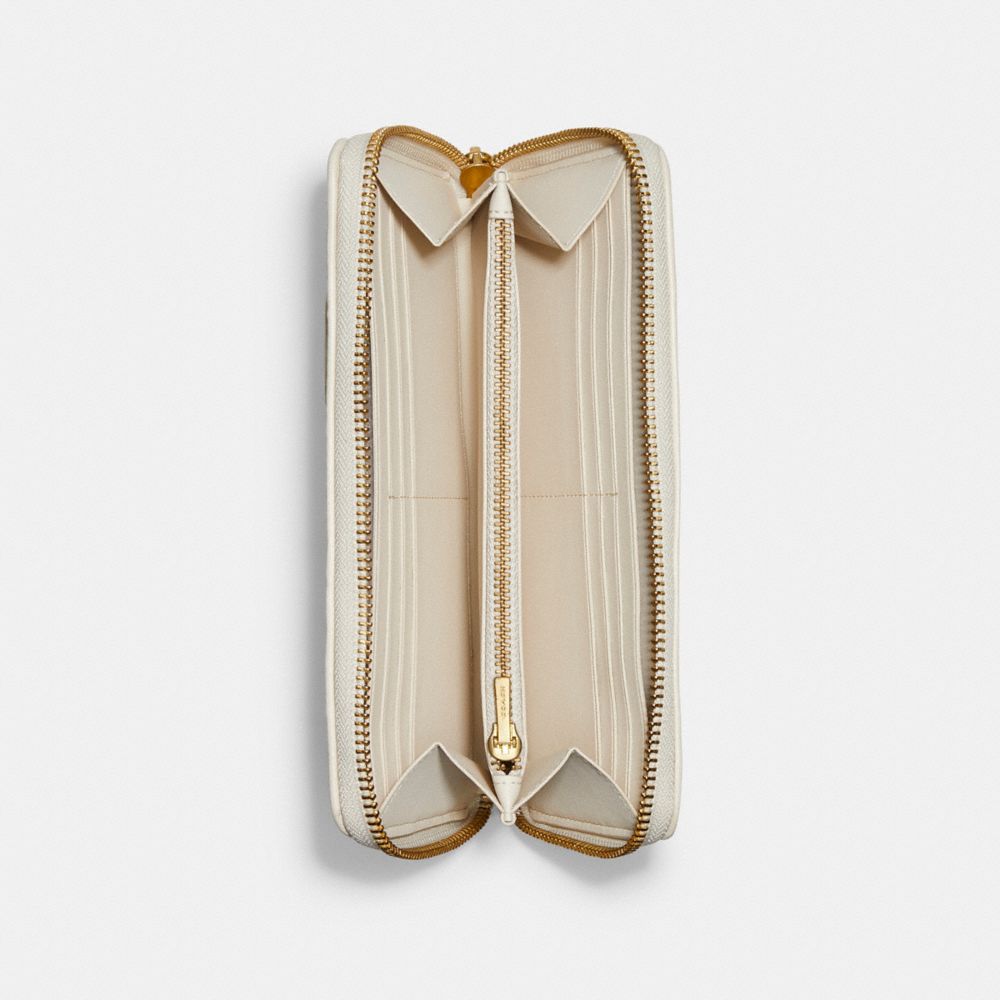 【COACH】ACCORDION ZIP WALLET WITH PILLOW QUILTING-LH COACH® Outlet | Accordion Zip Wallet With Pillow Quilting
