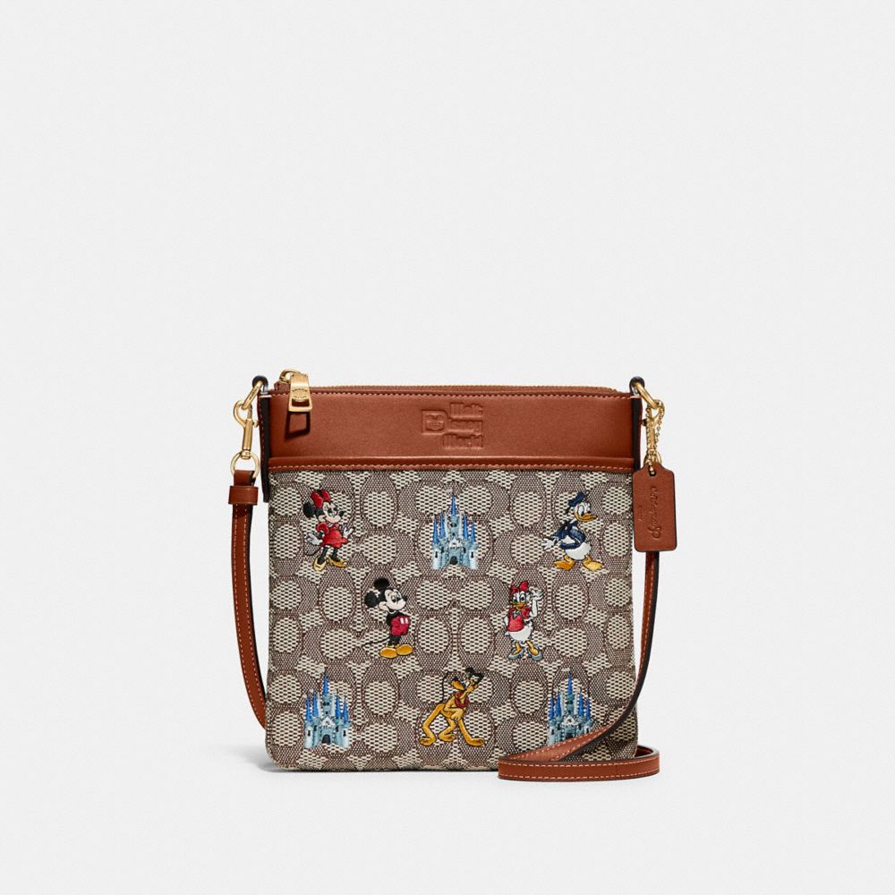 COACH Disney X Coach Kitt Messenger Crossbody In Signature